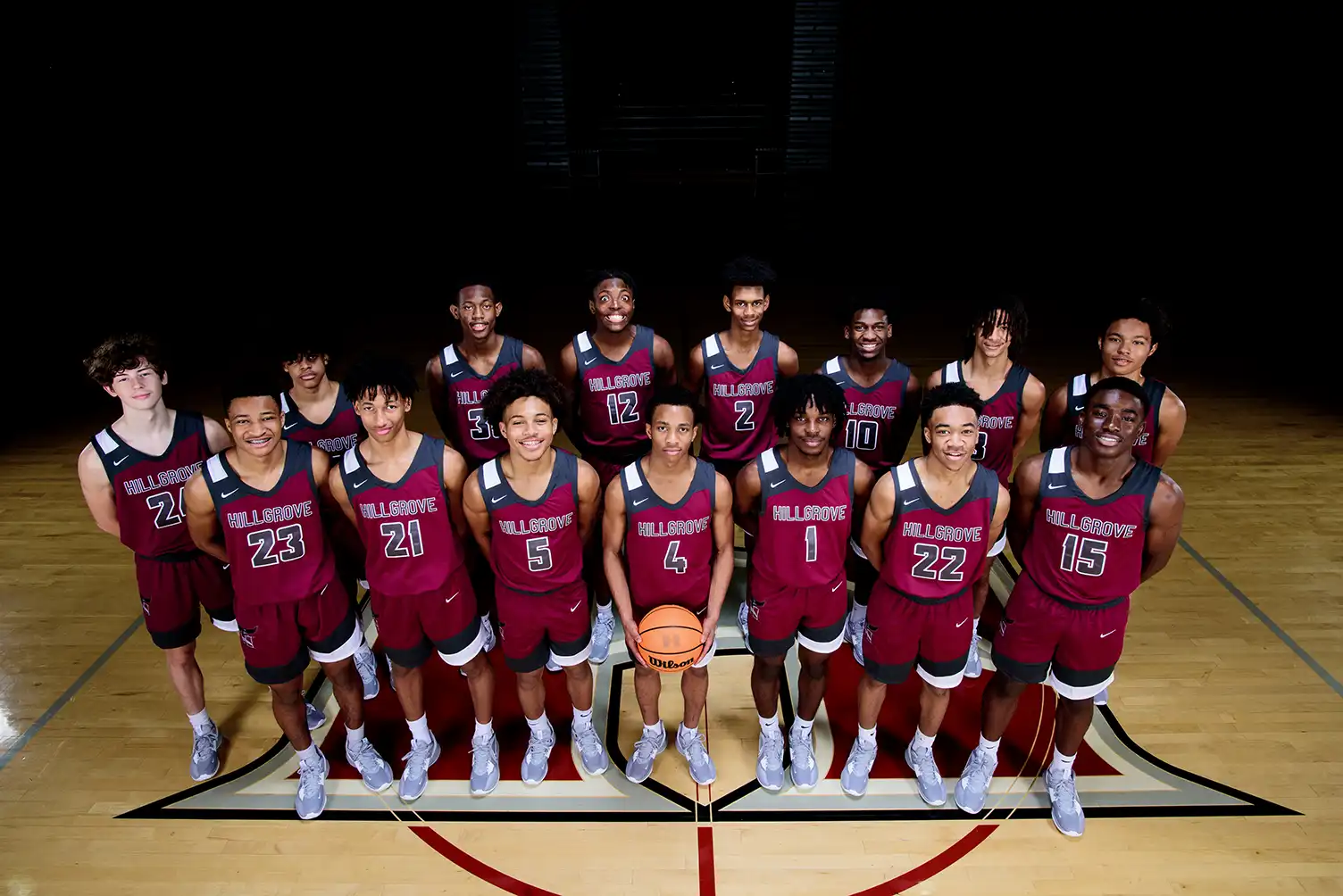 Hillgrove Basketball Team Photo