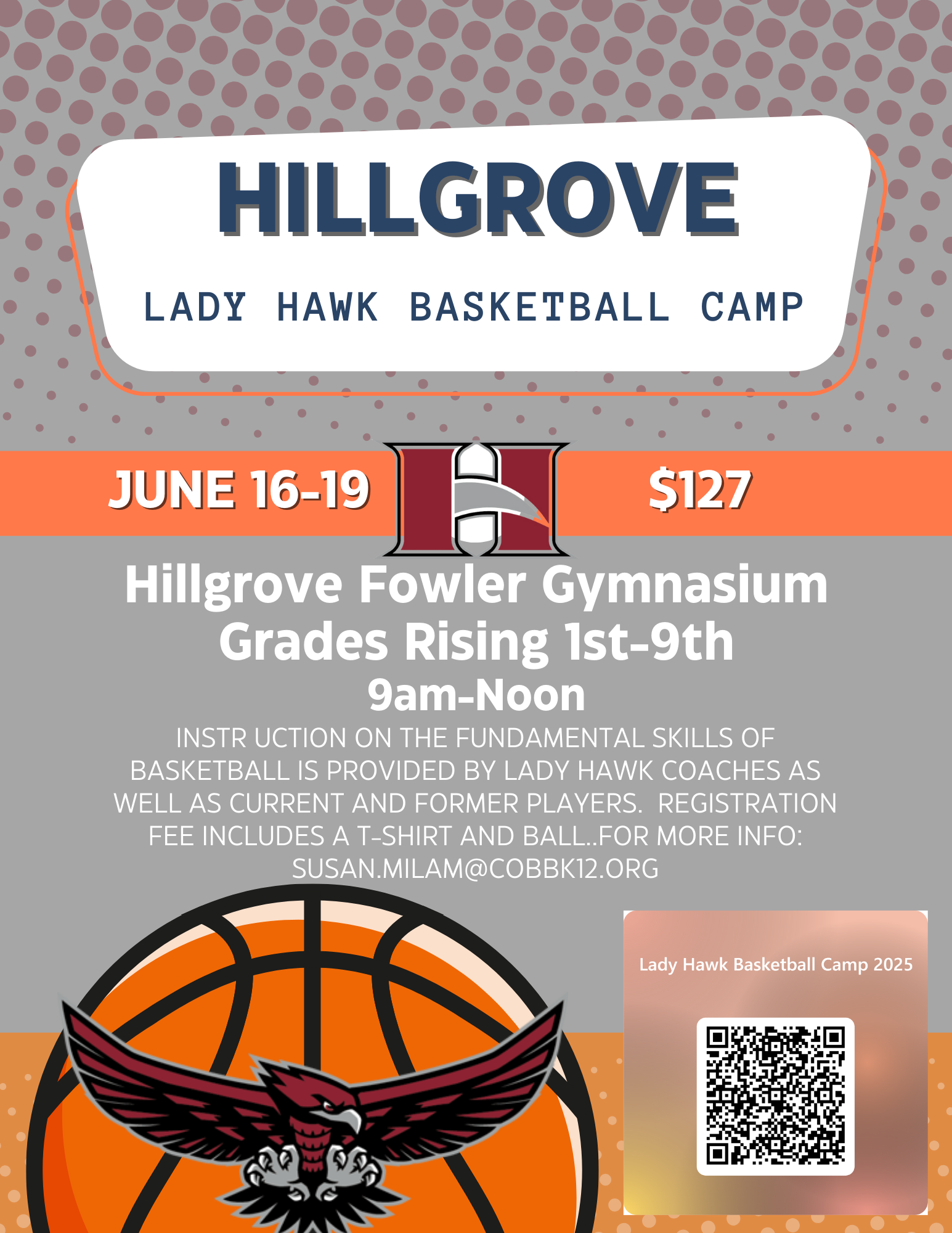 Girls camp June 16-17, 2025